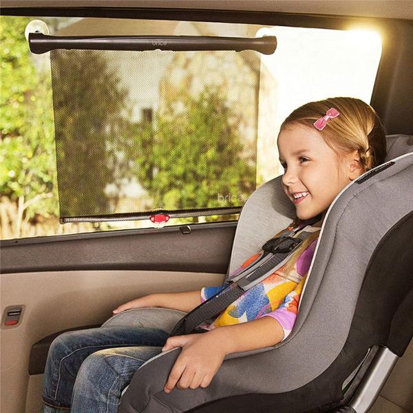 

packs automatic roller car sun shade side window cover retractable block automotive insulation sunshade