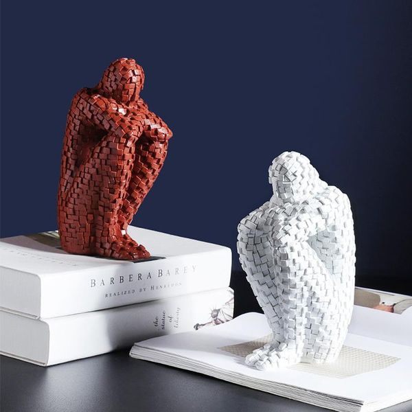 

decorative objects & figurines mosaic figure resin handicraft ornaments personalized character living room home decoration accessories creat