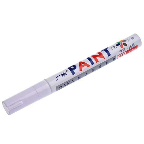 

bookmark aaaj-permanent car tire metal paint pen marker white