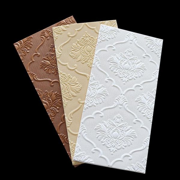 

wallpapers 30pcs 3d self-adhesive wall panel sound proof panels waterproof wallpaper on the for living room home decoration