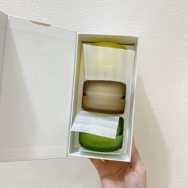 

perfume incense macaron scented candle collection 3-piece set fruity/milk flavors with sealed gift box