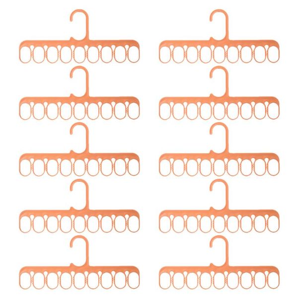 

hangers & racks 10pcs practical 9-hole durable clothes for home indoor