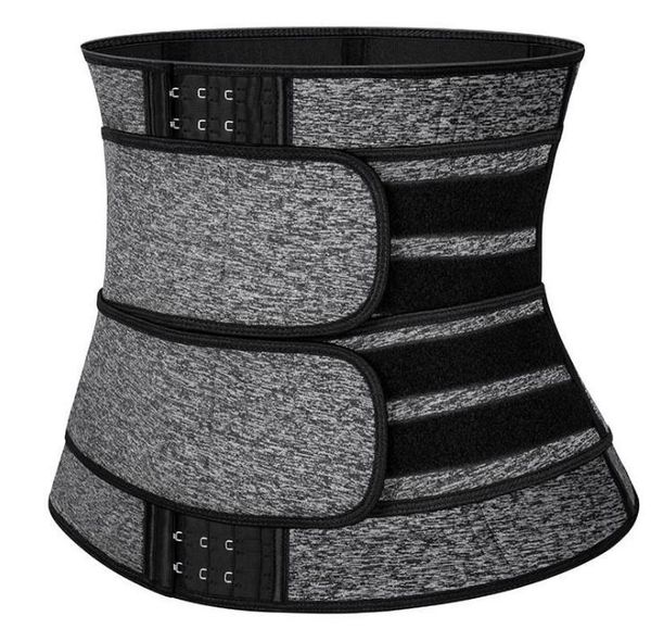 

bustiers & corsets neoprene 3 rows hooks eyes corset wasit trainer shaper underbust bustier double belts slimming cincher girdle workout cor, Black;white