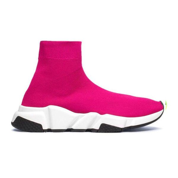 

2021 designer shoes sneaker clear semer black knit boots men women socks machine sole trainers lace-up runner graffiti ms08263j, Black;brown