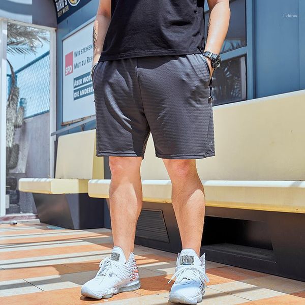 

large size -6xl 7xl 8xl mens jogger mesh shorts summer quick dry short pants fitness pant beach male boy,9862 men's, White;black