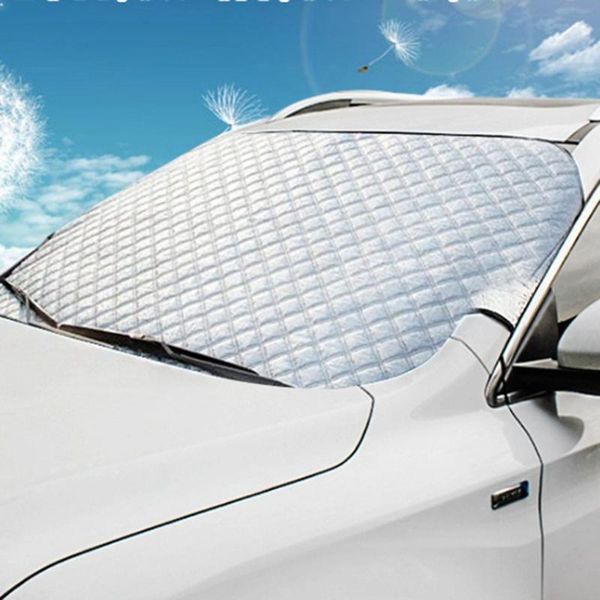 

automobile front windshield window snow and winter frost proof visor shade sunshade car cover