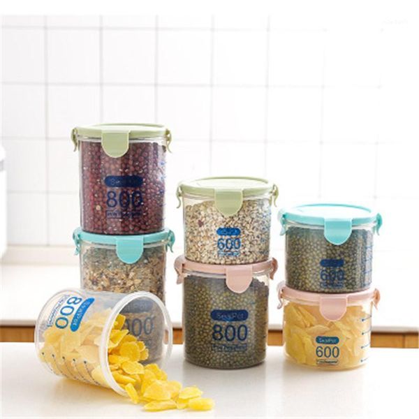 

storage bottles & jars kitchen transparent snack box tank
