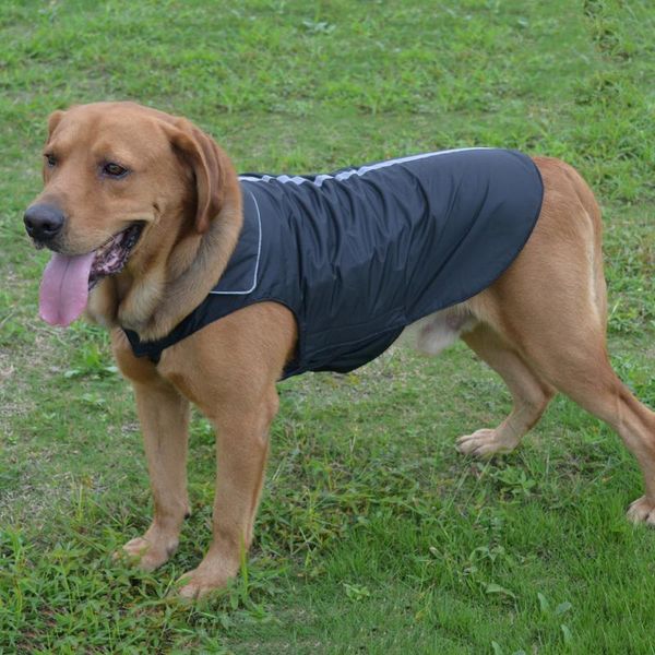 

dog apparel waterproof winter large clothes pet jacket warm fleece puppy clothing vest reflective coat for small medium big dogs