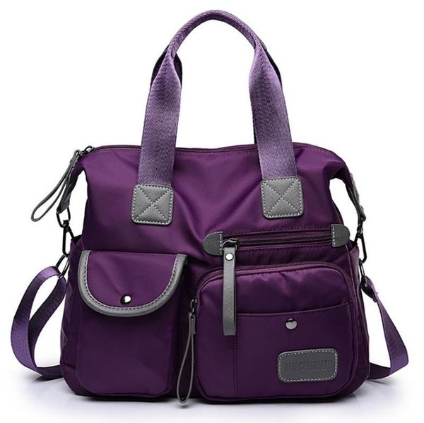 

evening bags fashion ladies waterproof nylon large capacity shoulder messenger travel big for women handbag 2021