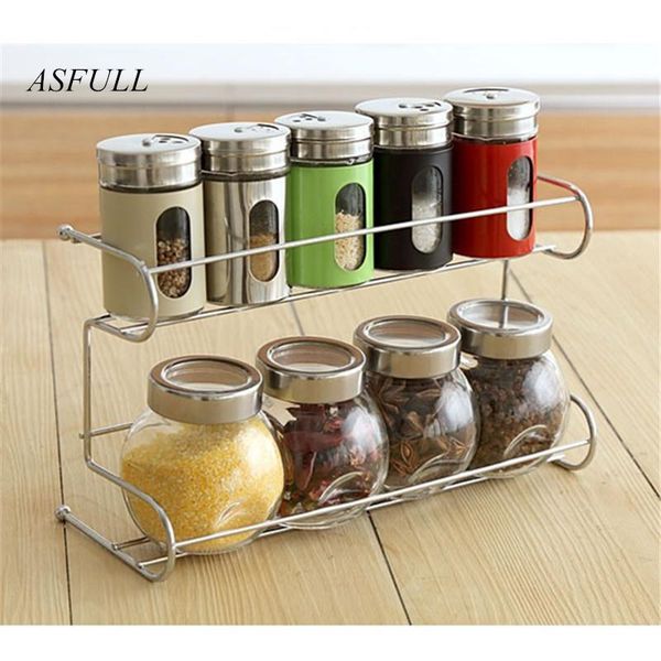 

storage bottles & jars kitchen use 10 piece/set seasoning box condiment food container organizer jar for