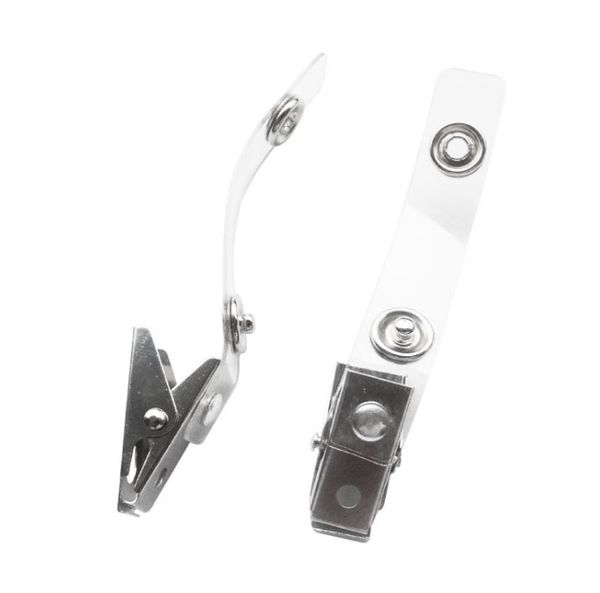 2021 Novo Crachá Crachá ID Certificado Titular Plástico PVC Strap com metal clip free