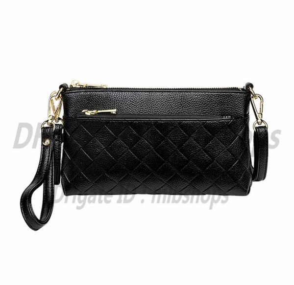 

shoulder bags luxurys designers a fashion womens crossbody handbags wallets ladies clutch weave zipper bag purse 2021 totes cross body handb