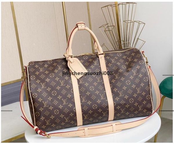 

058 808 gglvlouisvutton yslvitton women leather bag man designer handbags men business travel shoulder bag kyb, Red;black