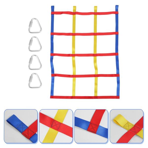 

set kids plaything climbing net outdoor for cords, slings and webbing