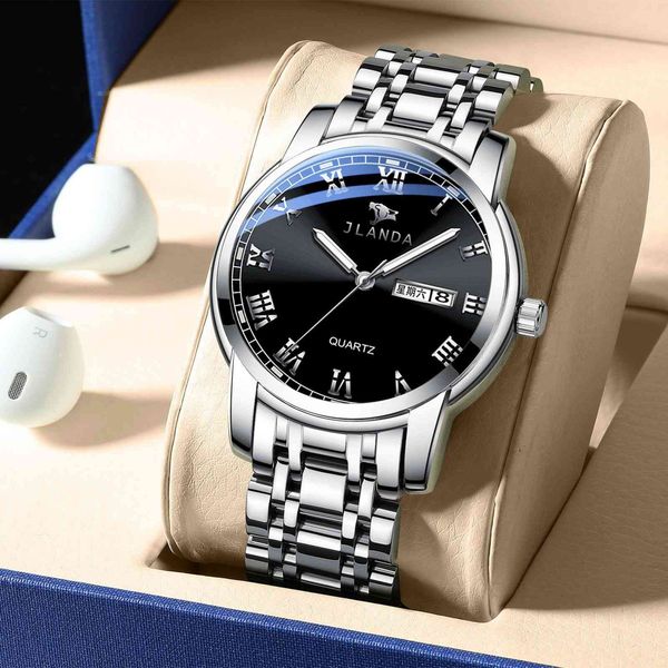 

women's gift watch lovers a pair of sports ribbon, Slivery;brown