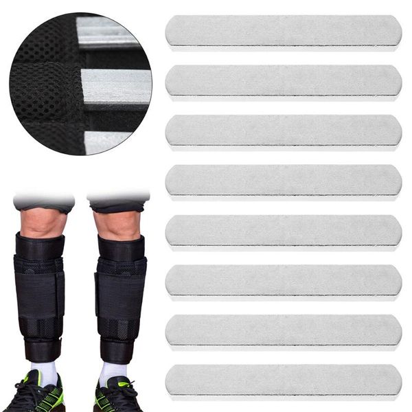 

accessories 8pcs adjustable steel plates for weighted vest boxing train fitness equipment running weights