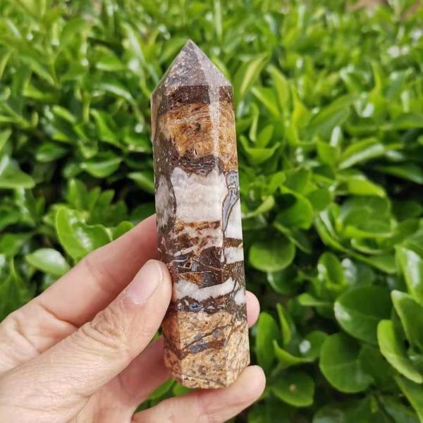 

decorative objects & figurines natural agate wand healing crystal point reiki chakra stone tower