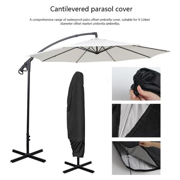 

shade waterproof oxford cloth outdoor sunshade umbrella cover garden weatherproof patio cantilever parasol rain accessories