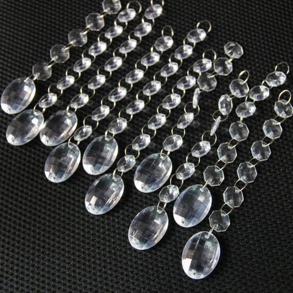 

chandelier crystal 10pcs acrylic garland, hanging crystals for wedding decorations diy