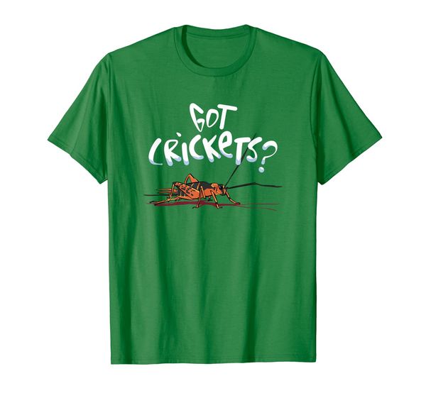 

got crickets - insects protein superfood lover t-shirt, White;black