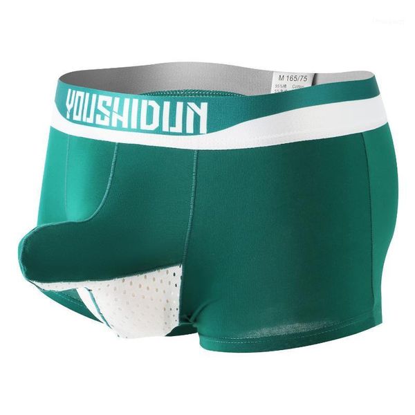 

underpants mens underwear cotton boxer shorts breathable, Black;white