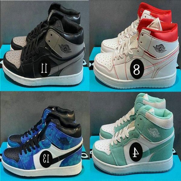 

boots 2022 boots 1 retro high og phantom sail white red black men/women/kids basketball shoes 1s satin shattered backboard youth sneakers bi