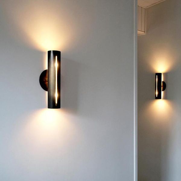 

sconce wall mount lamps stairway light bathroom vanity fixture modern living room mirror loft industrial home decor