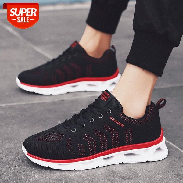 

summer men's shoes breathable sports running men and women couples young students flying mesh casual tide #mc2f
