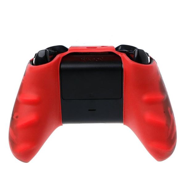 

game controllers & joysticks 57ec camouflage silicone gamepad cover + 2 joystick for xbox one x s controller