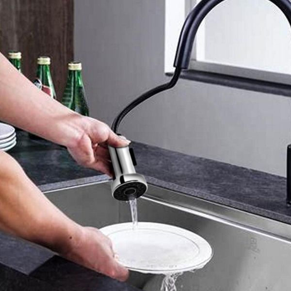

faucet sprayer head home abs universal modern sprinkler easy install 2 function mode durable replacement parts pull down kitchen faucets