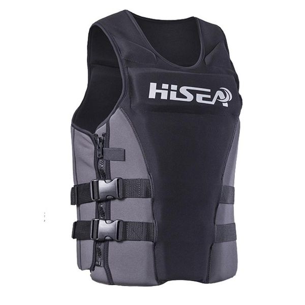

life vest & buoy neoprene profession men women jacket buoyancy lifejacket fishing surfing swimming floating cloth