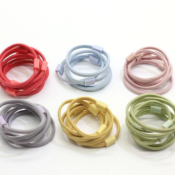 

decorative objects & figurines 50pcs/lot assorted candy color tiny baby girls hair ties no crease bands bulk 100pcs elastic rubber ponytail