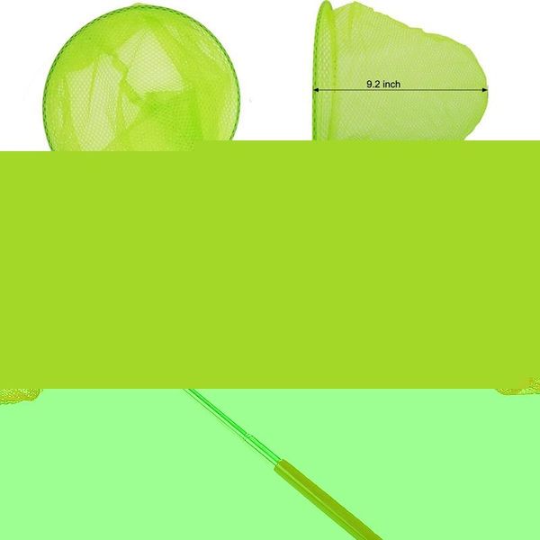

outdoor catching butterfly net fishing bag stainless steel tool portable accessories