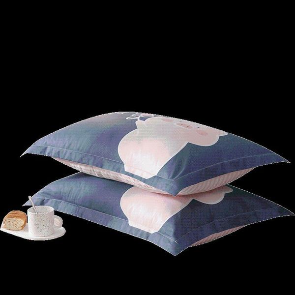 

cotton pillow pillowcase 48x74cm one-pair package case