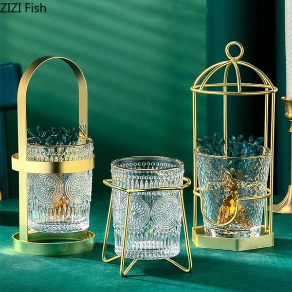 

storage bottles & jars metal glass fruit fork tank creativity home restaurant cutlery tools stainless steel kitchen jar gift
