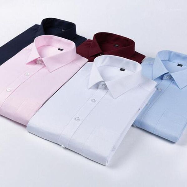 

men long sleeve business wear dress shirts camisa,single breasted solid candy color spring autumn formal cloth slim fit men's, White;black