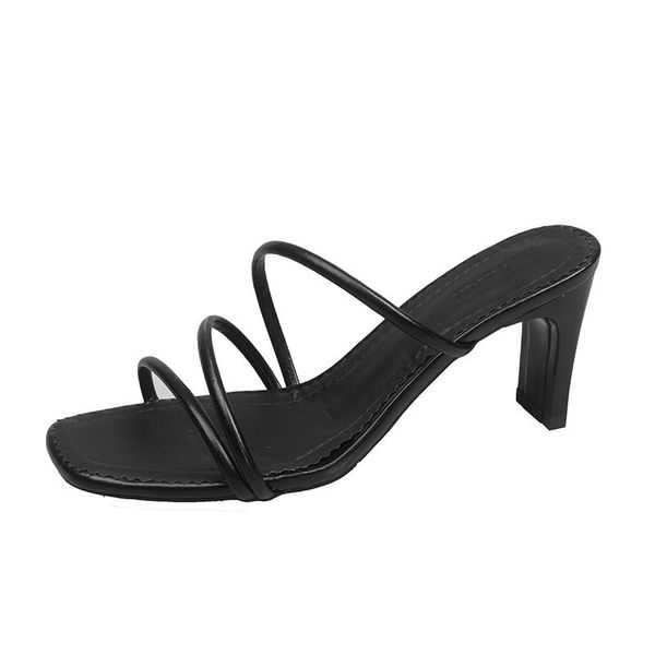 

summer women slippers sandals outdoor lady slides shoes female cute, Black