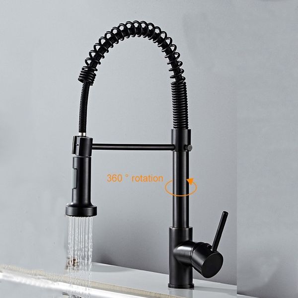 

kitchen faucets faucet pull-out mixing kitchen and cold spring-type sink ahkk