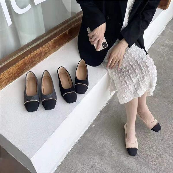 

sandals bailamos women flats shoes 2021 spring ladies shallow flat ballet round toe slip on comfort lady soft loafers mujer zqn4, Black