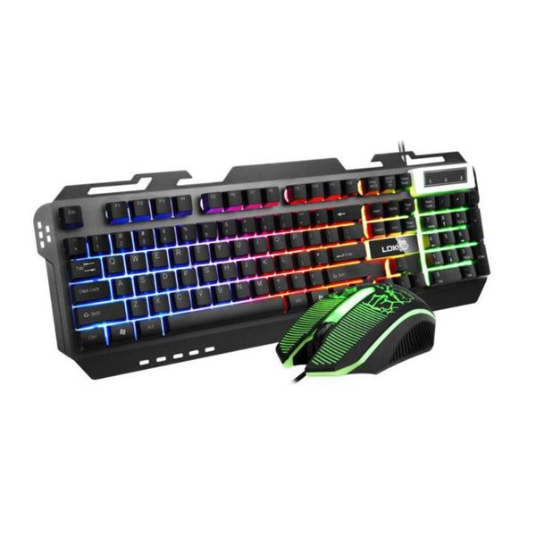 

keyboard mouse combos gaming usb wired computer for office game dormitory