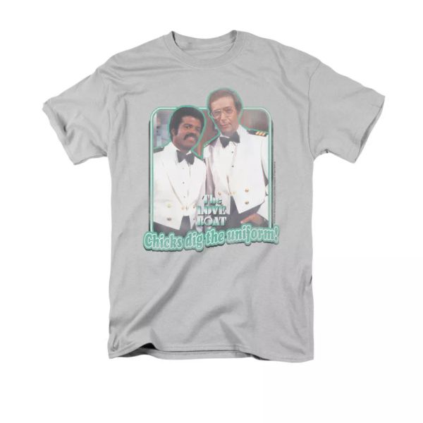

love boat dig the uniform tv show t-shirt sizes s-3x new, White;black