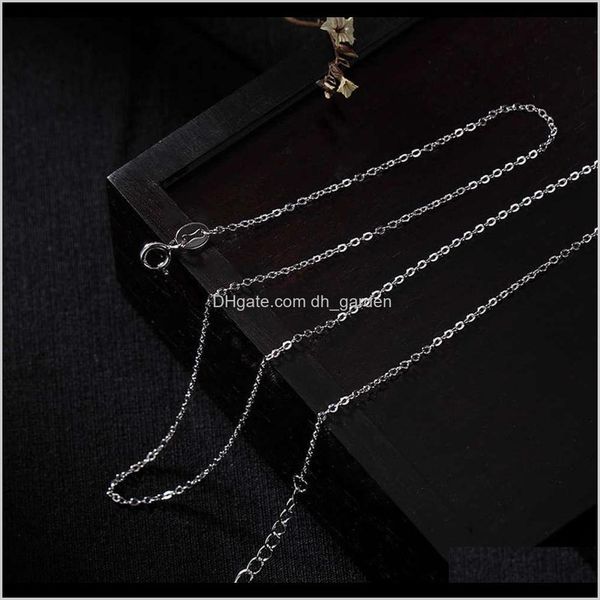 

other necklaces & pendants jewelry drop delivery 2021 yilu s925 pure sier necklace for men and women og4wx, Silver