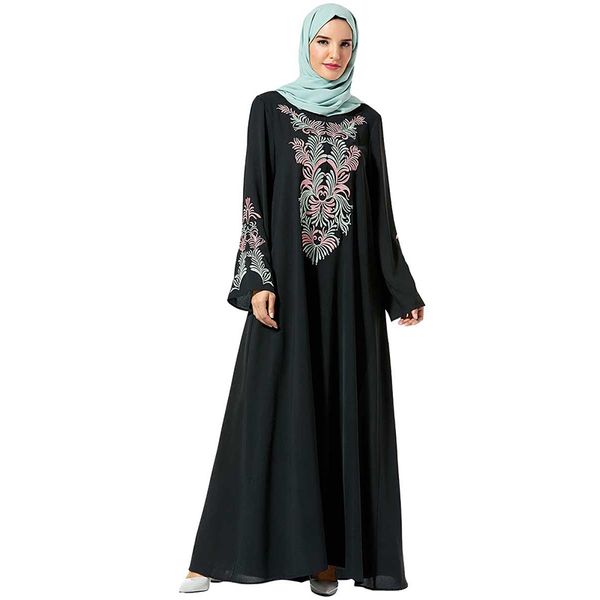 

vetement femme abaya kaftan arabic hijab muslim dress islamic clothing women caftan turkey dresses robe hiver femme vestido, Red