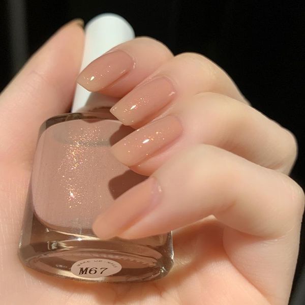 

nail polish 8 color 8ml gel plastic bottle maeffect nowipe soak off lacquer varnish