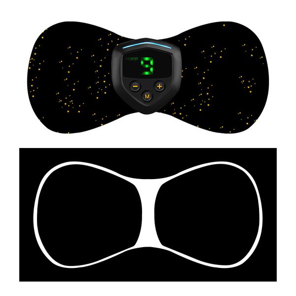 

rechargeable electric mini neck massager smart ems muscle stimulator pain relief back cervical physiotherapy massage