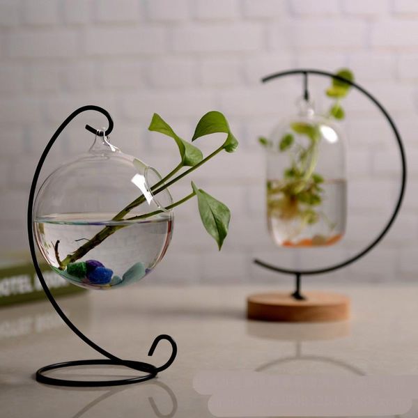 

aquariums 2021 diy glass round ball vase micro landscape hydroponic ecological bottle decoration transparent fish tank
