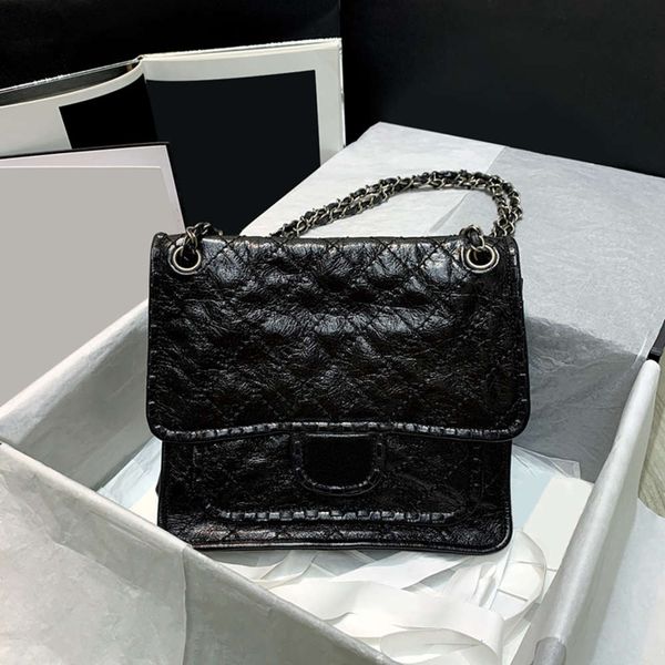 

Designer luxury2020 New style Resin leather clamshell bag 0922 Elegant temperament Large capacity Fashionable Unique fashion Cortical serene