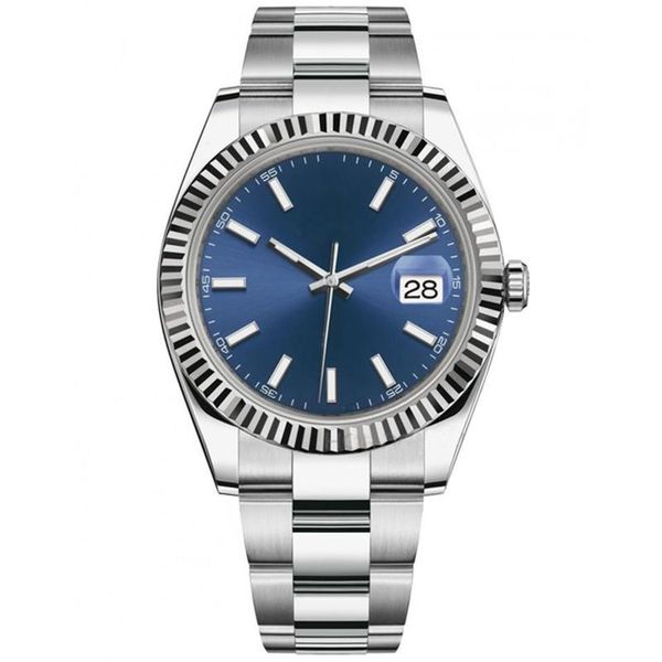 

wristwatches men's automatic mechanical watchcalendar watch 41mm waterproof successful, Slivery;brown