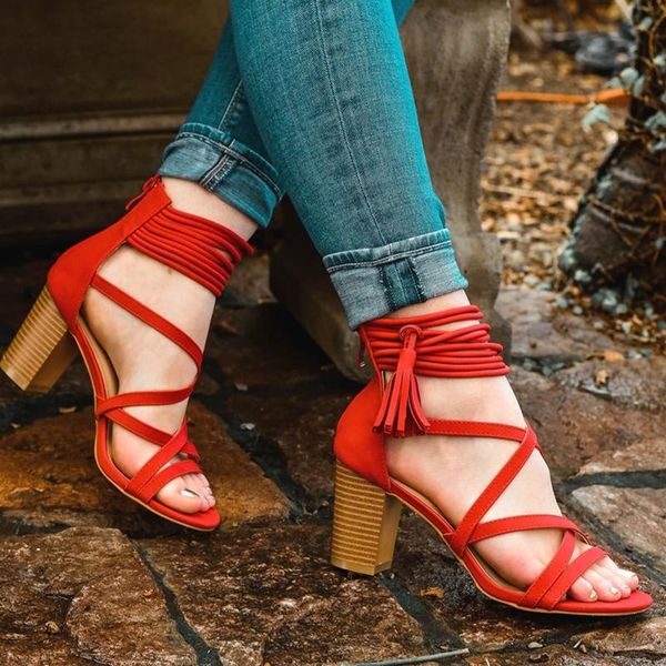 

women tassel summer sandals open toe zipper high heels woman shoes plus big size 35-43 a00153, Black