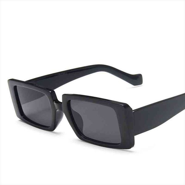 

fashion square sunglasses women female trend transparent color personality eyeglasses street shooting catwalk glasses uv400, White;black